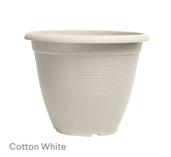 image of Helix Cotton White Planters